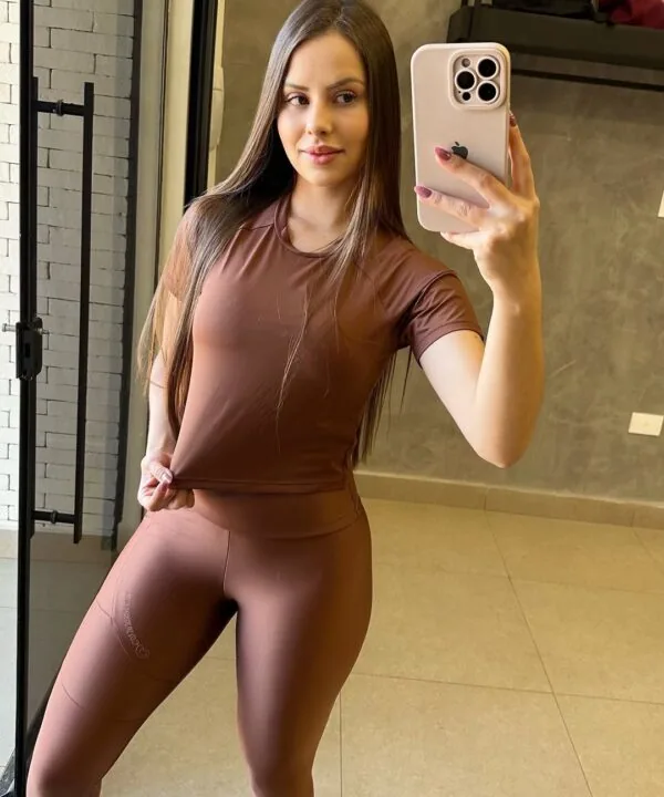 CONJUNTO CALÇA LEGGING + REGATINHA